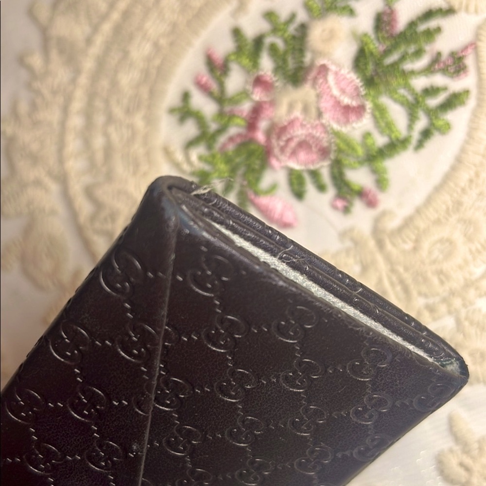 GUC Gucci Brown Monogram Sunglass Case Authentic - Picture 6 of 9